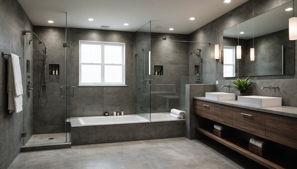 Béton ciré pour salle de bain : esthétique, résistance et facilité